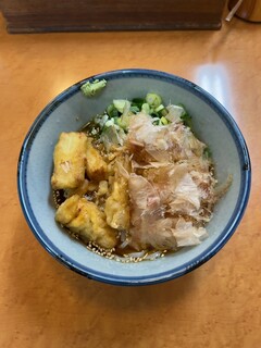 麺工房なか - ぶっかけ・ごぼう天　650円(税込)