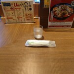 ら麺のりダー - 私が使ったカウンター席✨