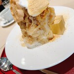 田ノ実 - 豆乳黒蜜きなこかき氷　990円