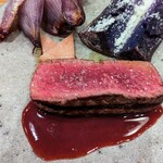 La Stalla - 紫の野菜で飾りたいと思う感性よね。たまたまあっただけかもしれんけど