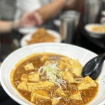 中国手打拉麺 馬賊 - 山椒の効いた麻婆豆腐！