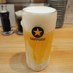 お酒のあて鮨 謹賀 - 生ビール