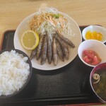 海岸食堂 - 目光唐揚げ定食