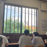 美也樹 - 窓から富士急ハイランドのコースターが見える^_^