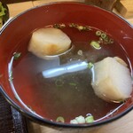 はかりめ じゅん - とろろ昆布のお吸い物