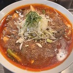 麺屋 愛心 - 汁なし麻婆麺 1100円