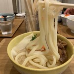 手打ちうどん 上を向いて - 