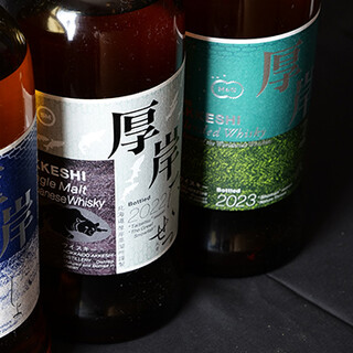 "Akkeshi Whiskey" made in the optimal climate and environment is attractive