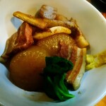 菊乃家本店 - 豚バラ大根煮