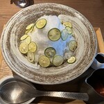 つるとんたん UDON NOODLE Brasserie - すだちのおうどん(太麺2玉)(1480円)