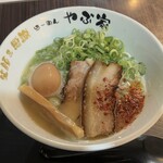 地鶏×地酒居酒屋 やぶ家 - 鶏こつ麺