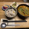 Takahata Ryouriten - 豚肉と白菜の辛い煮込み定食