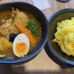 スープカレー ハーバー - チキン(1000円)