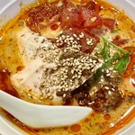 かつぎや - 漸く締めのトマト担々麺に辿り着きました