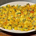 お好み焼き 鉄ちゃん - ねぎ焼きかとん平焼きか迷ってねぎ焼きに　ポン酢でいただくのが好きです