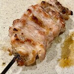 焼鳥 せきね - 7本の最後はせせり　火入れ加減完璧です