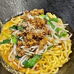 かつぎや - 最後に強烈に辛いものを食べて大汗掻きました！