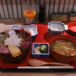 高瀬 - 海鮮丼＠税込1,300円