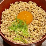 酒亭 田中 - ラーメンと親子丼だけじゃ足りないのでｗそぼろ丼も食べちゃいました