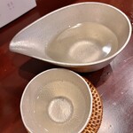 酒亭 田中 - 片口でお願いするとこんな雰囲気になります