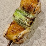 焼鳥 せきね - ねぎまの葱に肉の脂が沁みて得も云われぬ美味さになってます