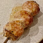 焼鳥 せきね - 三兄弟方式の団子は現在試行錯誤中だとか