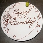 logue - 誕生日プレート