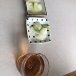 ラーメンやまと - 定番の漬物