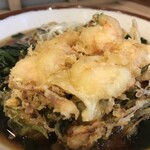 そばの神田 東一屋 - 海老に着目する。