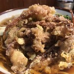 そばの神田東一屋 - ゲソに着目する。