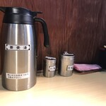 そばの神田東一屋 - コンディメンツ。