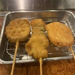 ひげ勝 - レンコン、鳥ネギ、玉ねぎ