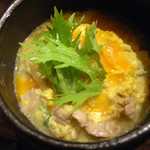 京赤地鶏の親子丼　750円