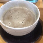 つけ麺 夢人 - 魚介のザラザラ感を残しながらサラッとしてます