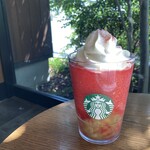 スターバックスコーヒー - T GABURI スイカ フラペチーノ690円