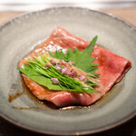 USHIGORO S. - 特選サーロインと香味野菜の焼きしゃぶしゃぶ