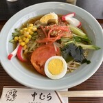 伊勢うどん 中むら - 具材たっぷり冷やし中華