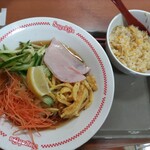 スガキヤ - 家族が食べた冷しラーメン