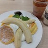 Shiawaseno Pankeki - バナナホイップパンケーキチョコソース添え
                1,420円
                +アイスティー300円
                