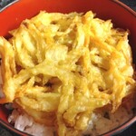 やなぎ庵 - ミニかきあげ丼