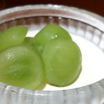 commedia - パンナコッタ、岡山産シャインマスカット