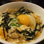 加古川農家食堂 - たまご丼にもう一個たまごを足して（たまご丼＋ＴＫＧ）美味い＾＾