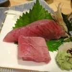 竹うち - 2013.9新子の刺身。
      ハーフサイズで。