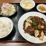 中華酒場 櫻花 - 麻婆茄子定食　¥900-