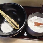 Shizuya - 蕎麦粉で蕎麦湯を