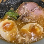 ラーメン山岡家 - 具材アップ