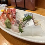 樽見 - 刺身盛り合わせの小