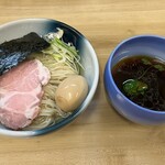 麺処 有彩 - 昆布水つけ麺　醤油、味玉1,000円