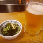 大衆割烹 三州屋 - 生ビールとお通し