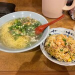 南海飯店 - ネギラーメンセット